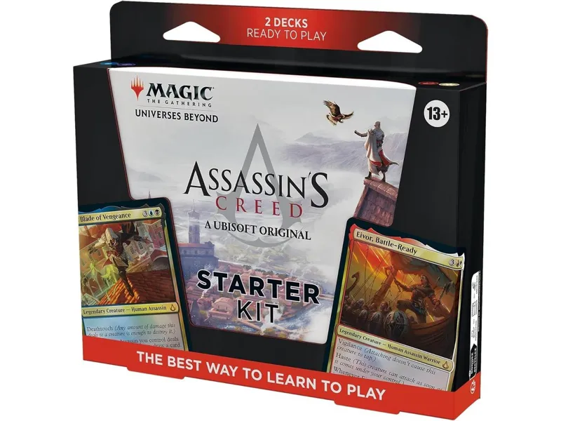 Juego de cartas magic the gathering ssassin's creed starter kit español