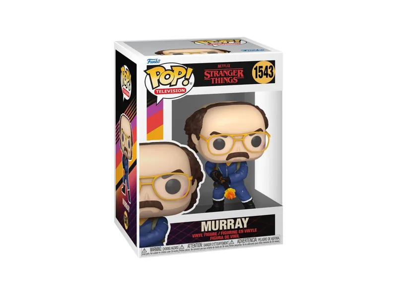 Funko pop tv: stranger things s4 murray with flametrower