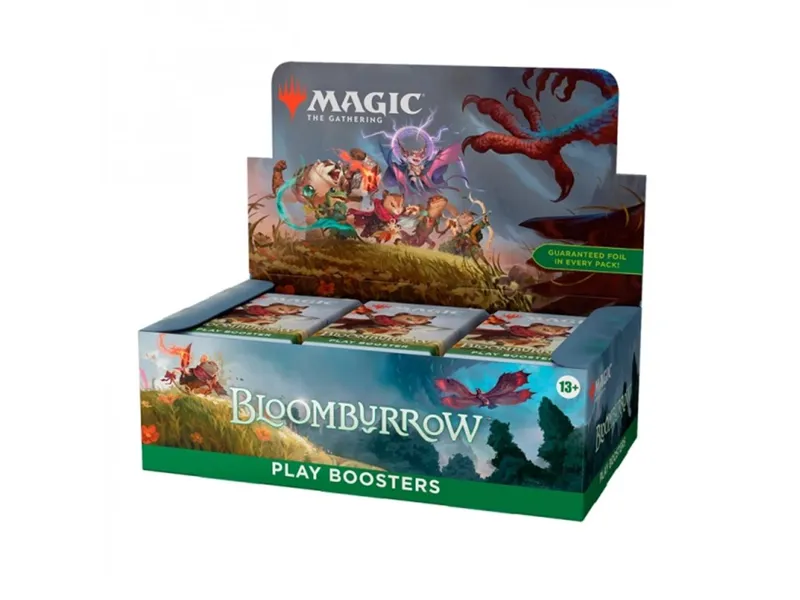 Juego de cartas magic the gathering: bloomburrow play booster 36 unidades inglés