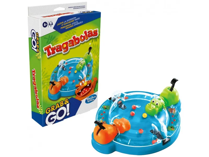 Juego de mesa hasbro tragabolas viaje
