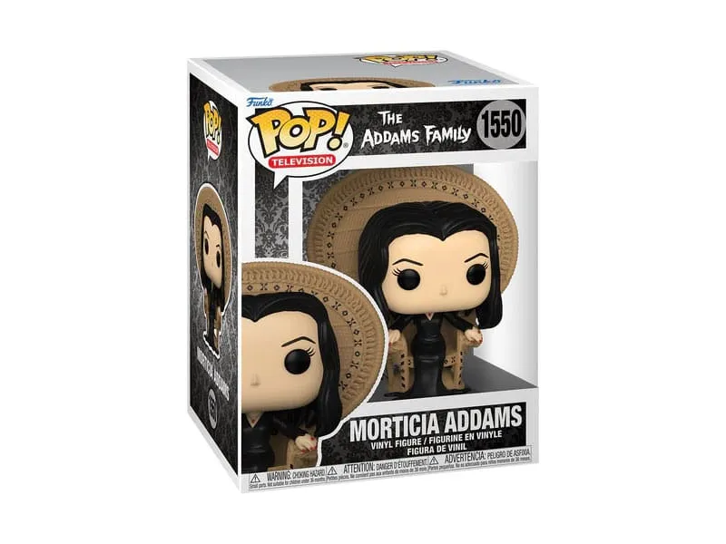 Funko pop deluxe the addams family morticia addams in chair