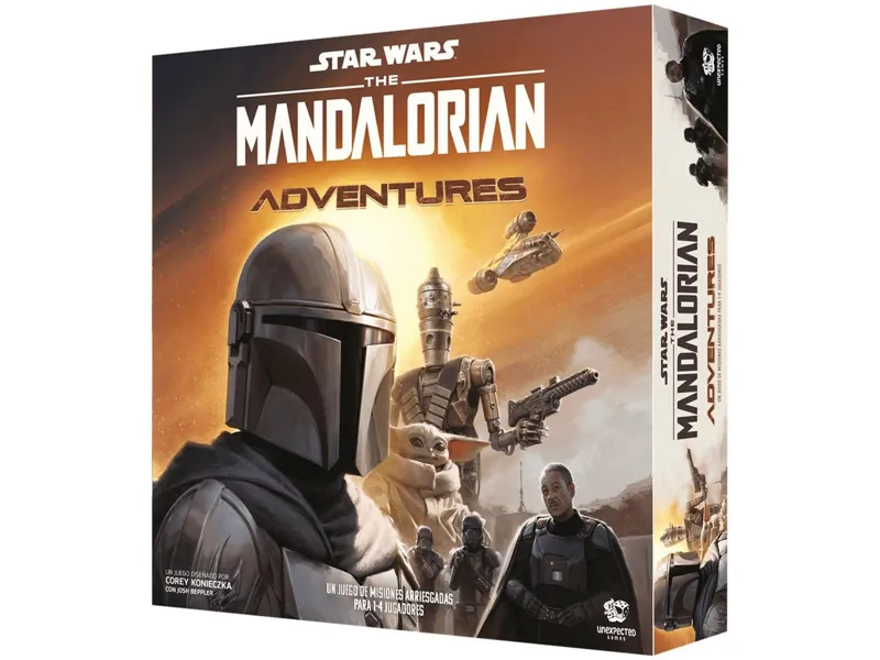Juego de mesa star wars the mandalorian: adventures