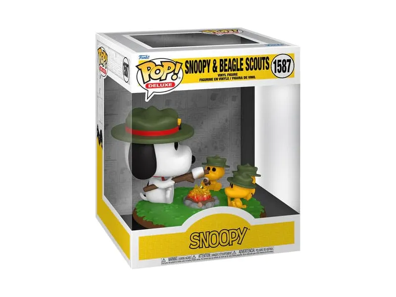 Funko pop snoopy & beagle scouts (camping)