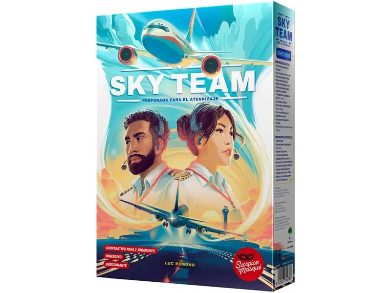 Juego de mesa sky team