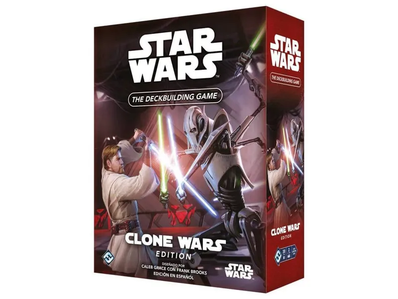 Juego de mesa star wars: the deckbuilding game clone wars