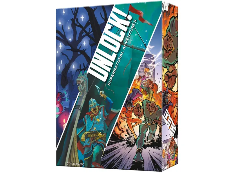 Juego de mesa unlock! supernatural adventures