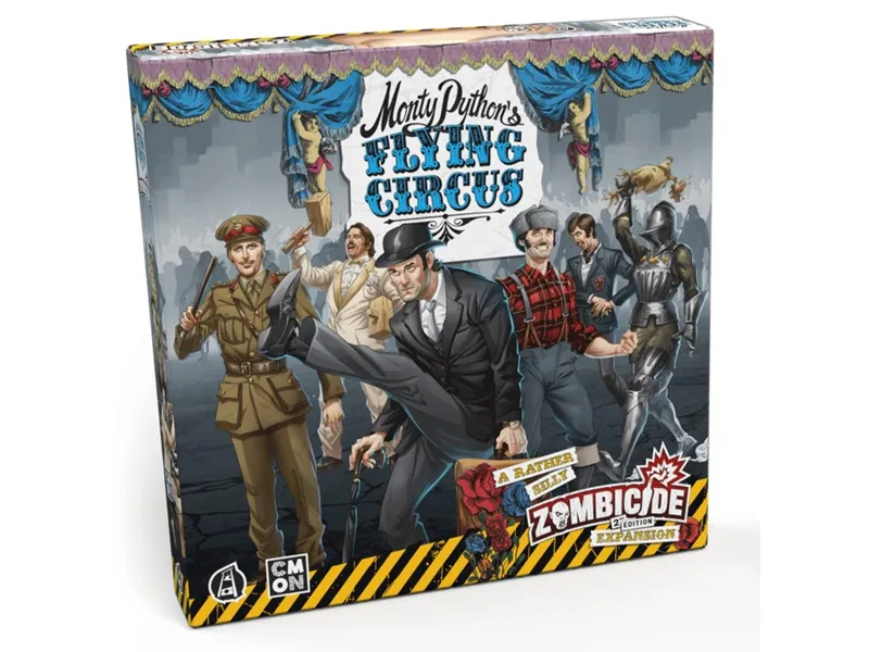 Juego de mesa zombicide 2e: monty python flying circus