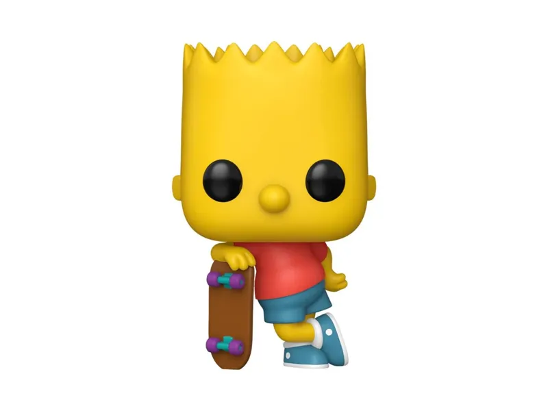 Funko pop animacion the simpsons bart con skateboard 80071