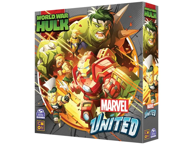 Juego de mesa marvel united world war hulk