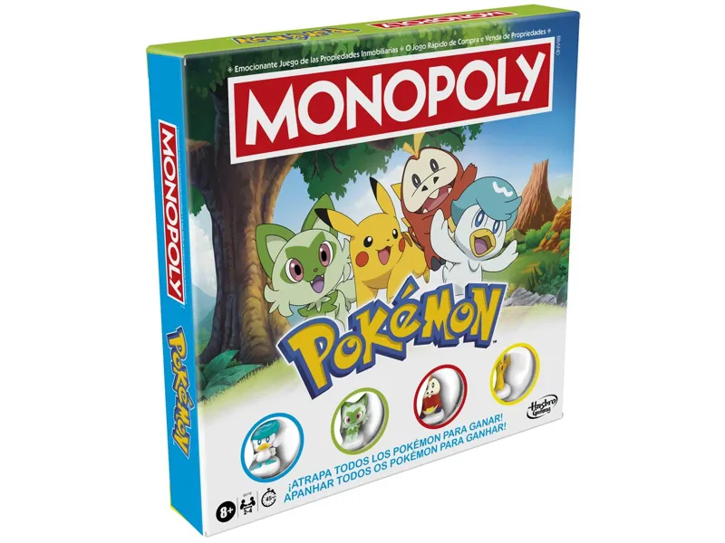 Juego de mesa monopoly pokemon