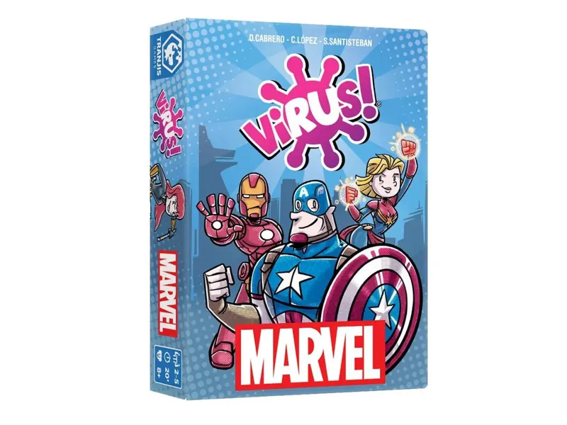 Juego de mesa virus marvel