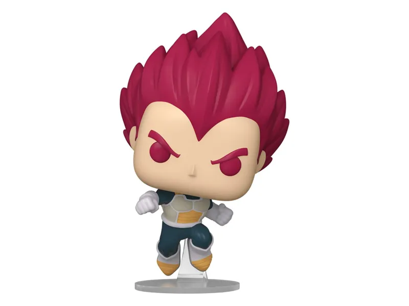 Funko pop dragon ball broly super saiyan god vegeta
