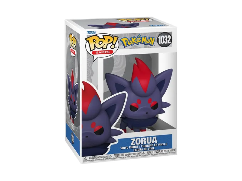 Funko pop pokemon zorua