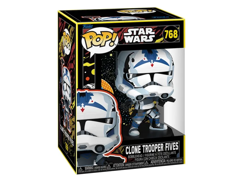 Funko pop star wars clone wars fives (retro)