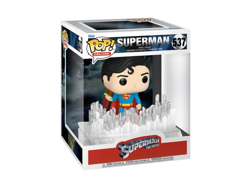 Funko pop deluxe superman (fortress of solitude)