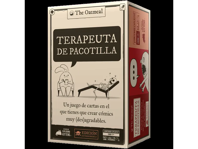 Juego de mesa terapeuta de pacotilla