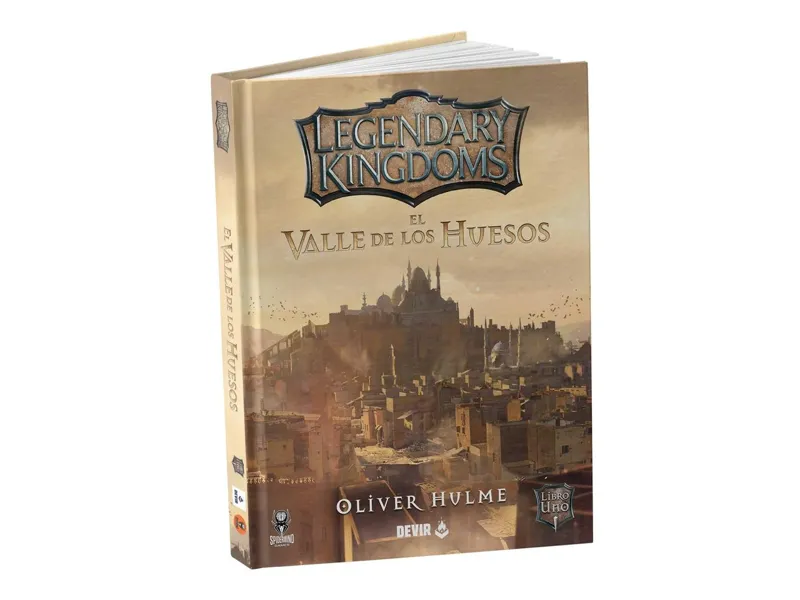 Libro -  juego legendary kingdoms 1: el valle de los huesos