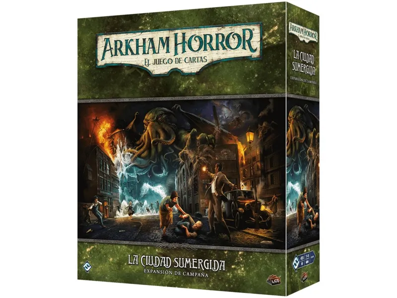 Juego de mesa arkham horrir la ciudad sumergida exp. campaña