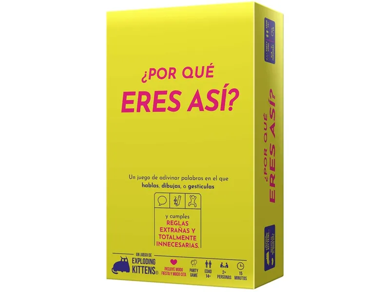 Juego de mesa ¿por qué eres así?