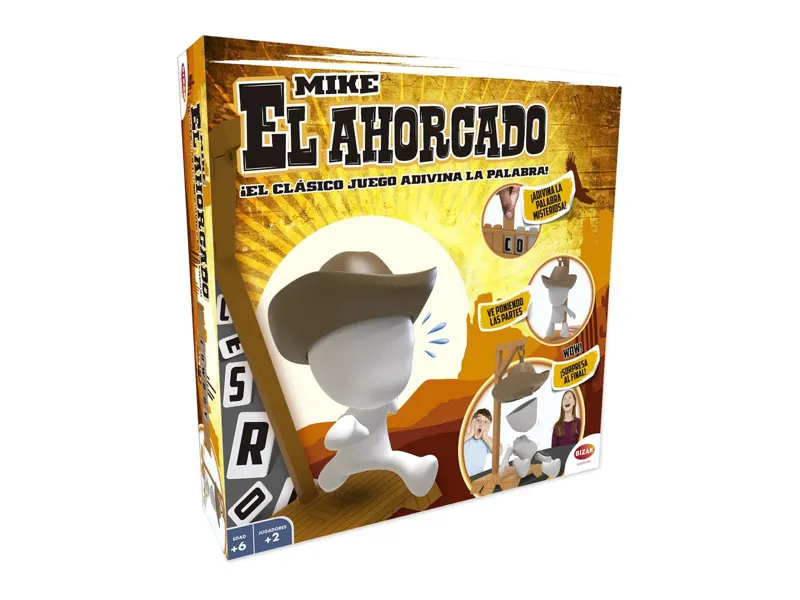 Juego de mesa el ahorcado mike