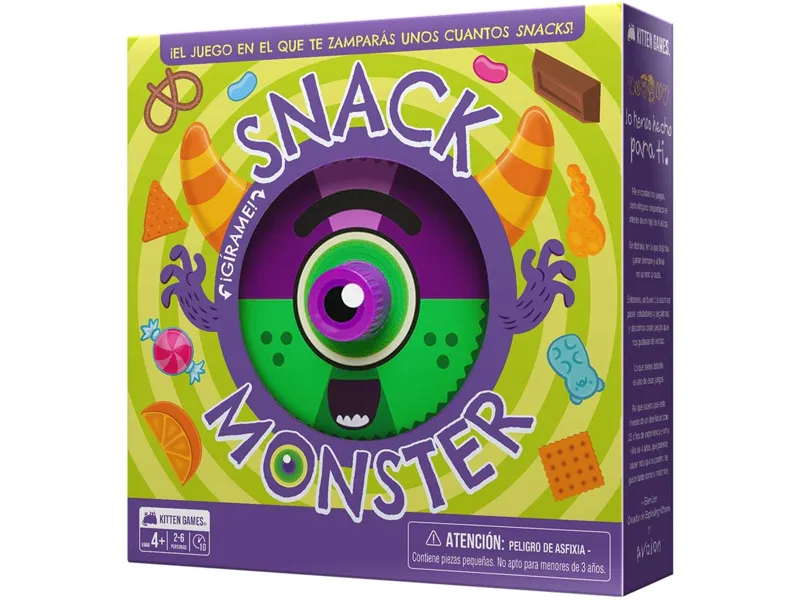 Juego de mesa snack monster