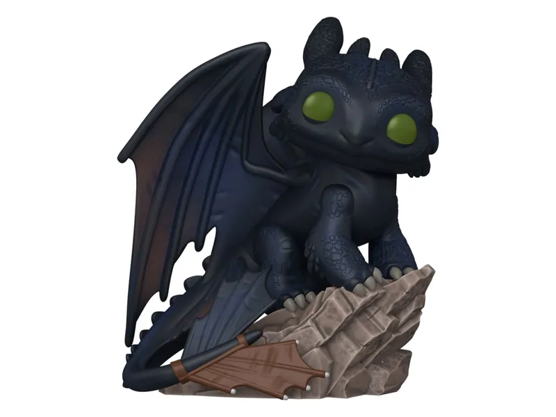 Funko pop deluxe como entrenar a tu dragón desdentao