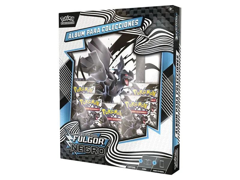 Juego de cartas pokemon tcg caja álbum para colecciónes (z) pokemon tcg julio 2025 español
