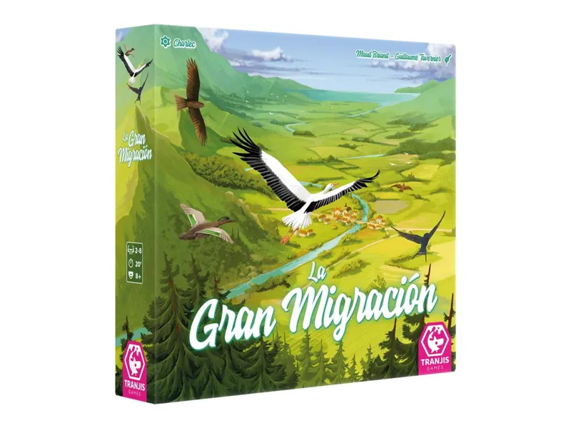 Juego de mesa la gran migración