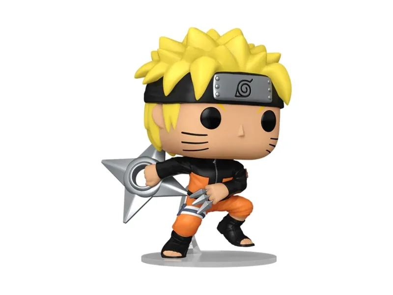 Funko pop animacion naruto shippuden naruto uzumaki con shuriken