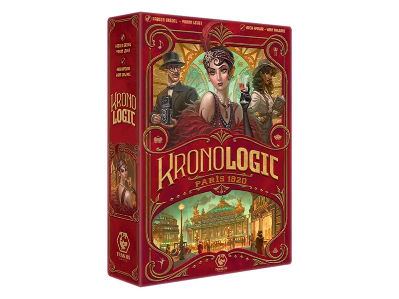 Juego de mesa kronologic: paris 1920