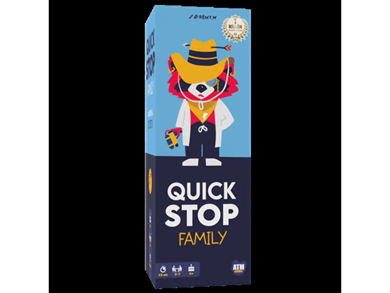Juego de mesa quick stop family