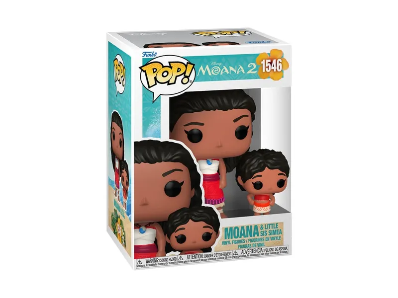 Funko pop moana 2 -  moana & little sis simea