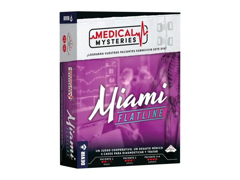 Juego de mesa medical mysteries miami