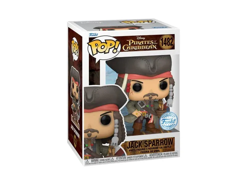 Funko pop piratas del caribe jack sparrow