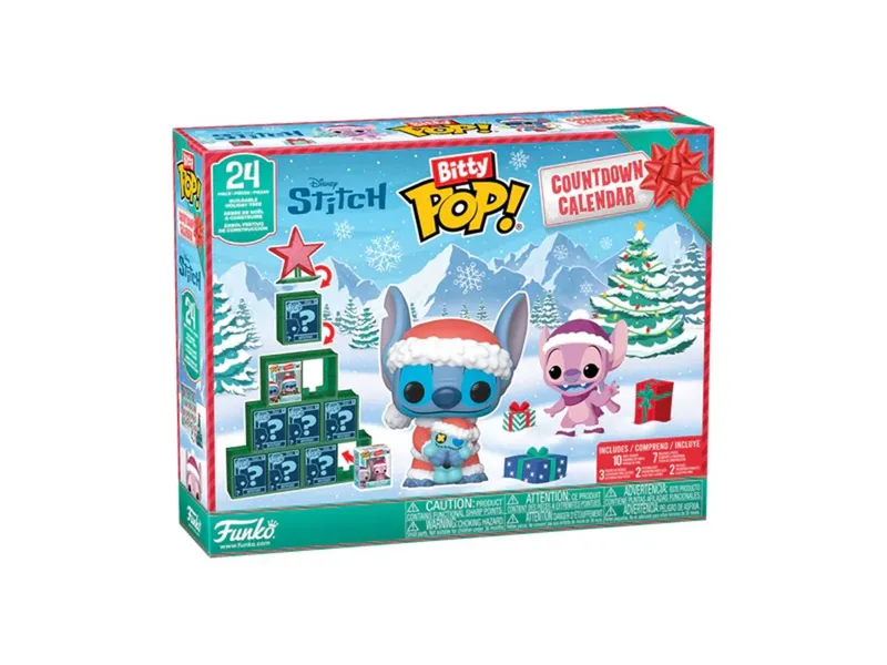 Bitty pop! calendario de adviento stitch