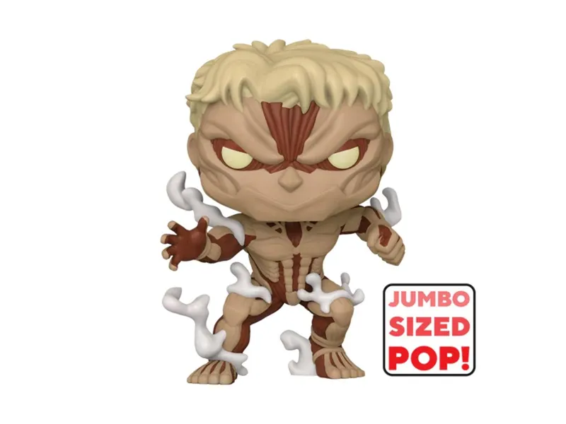 Funko pop! jumbo ataque a los titanes titan acorazado