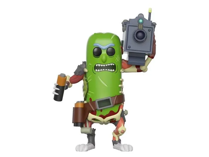 Funko pop animation vinyl rick y morty pickle rick con laser 9cm