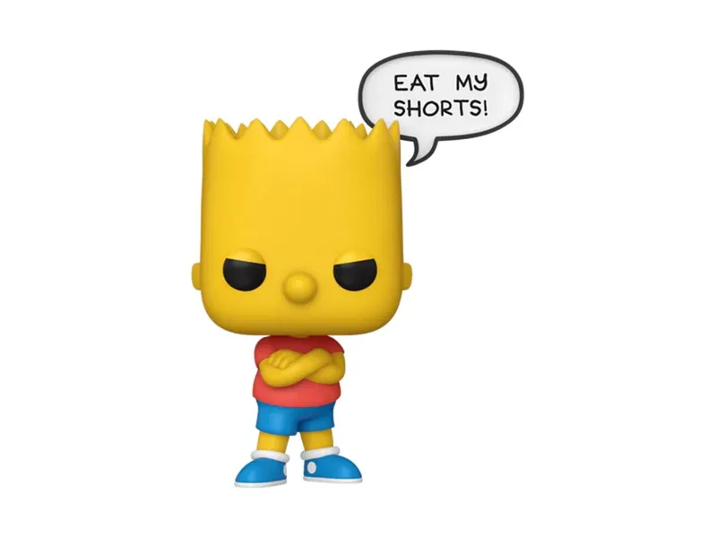 Funko pop! los simpsons bart eat my shorts!