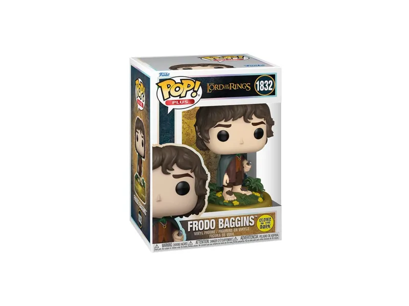 Funko pop plus esdla frodo baggins glow in the dark