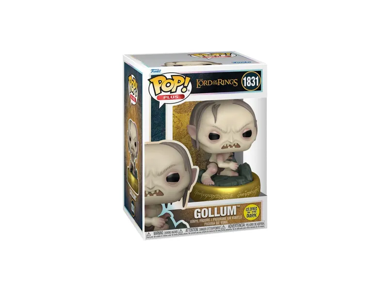 Funko pop plus esdla gollum glow in the dark