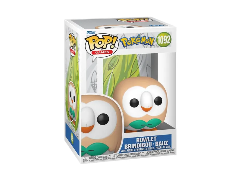 Funko pop pokemon rowlet brindibou -  bauz