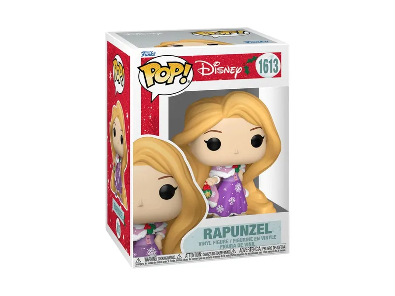 Funko pop disney princess holiday rapunzel