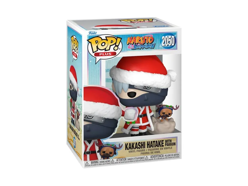 Funko pop naruto shippuden kakashi hatake w -  pakkun (holiday)