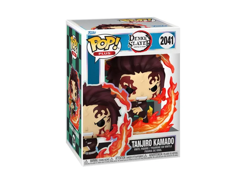 Funko pop plus demon slayer tanjiro kamado