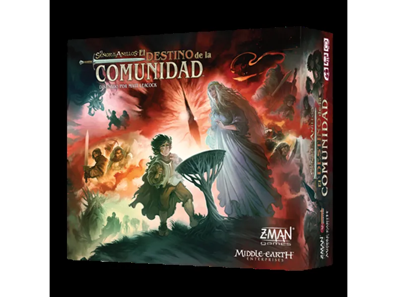 Juego de mesa el señor de los anillos: destino de la comunidad