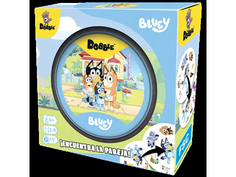 Juego de mesa dobble bluey