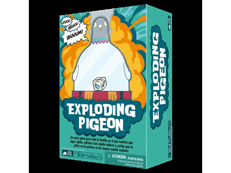 Juego de mesa exploding pigeon