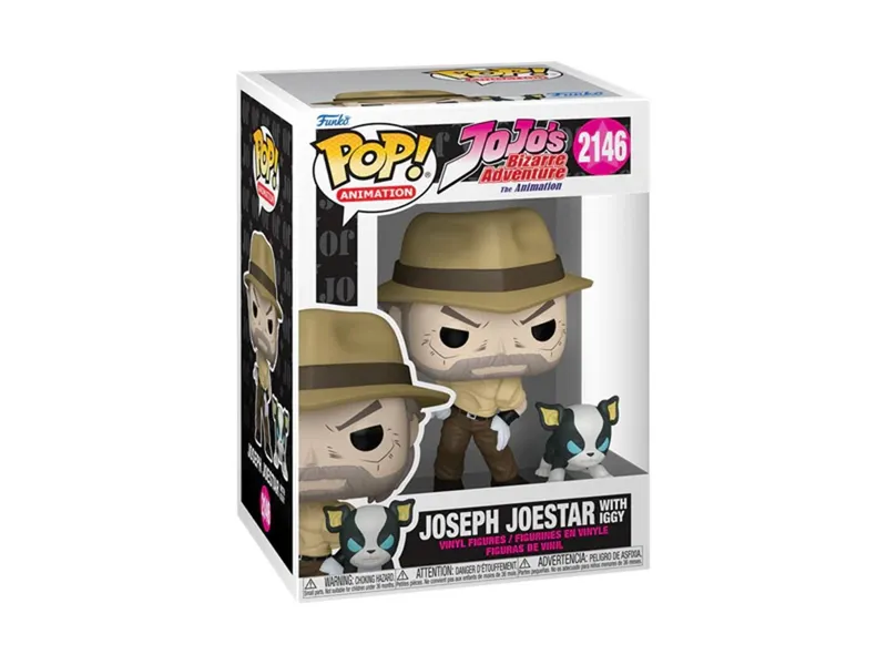 Funko pop animation jojo's bizarre adventure joseph & iggy