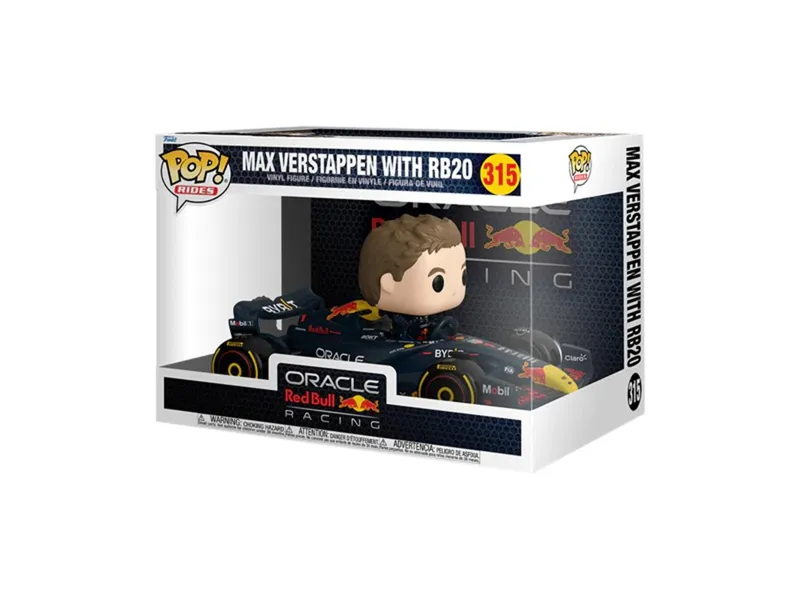 Funko pop ride max verstappen with rb20 -  oracle red bull racing
