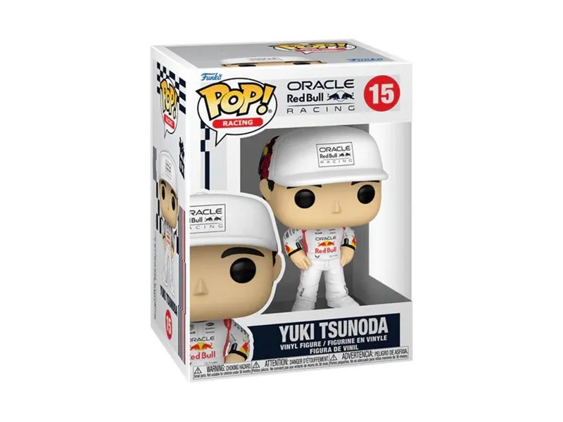Funko pop yuki tsunoda -  oracle red bull racing